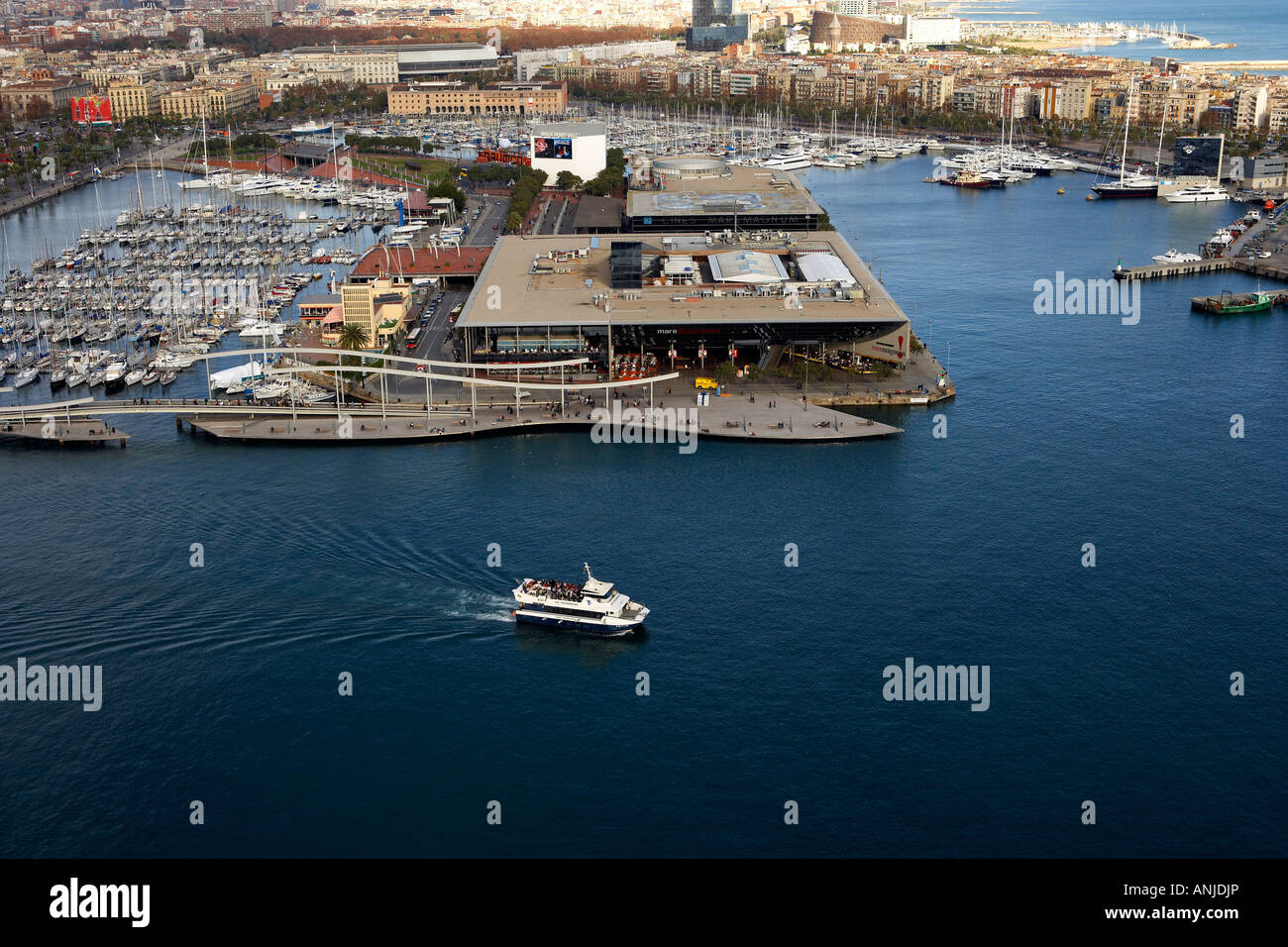 Ciudad-barcelona Stockfoto