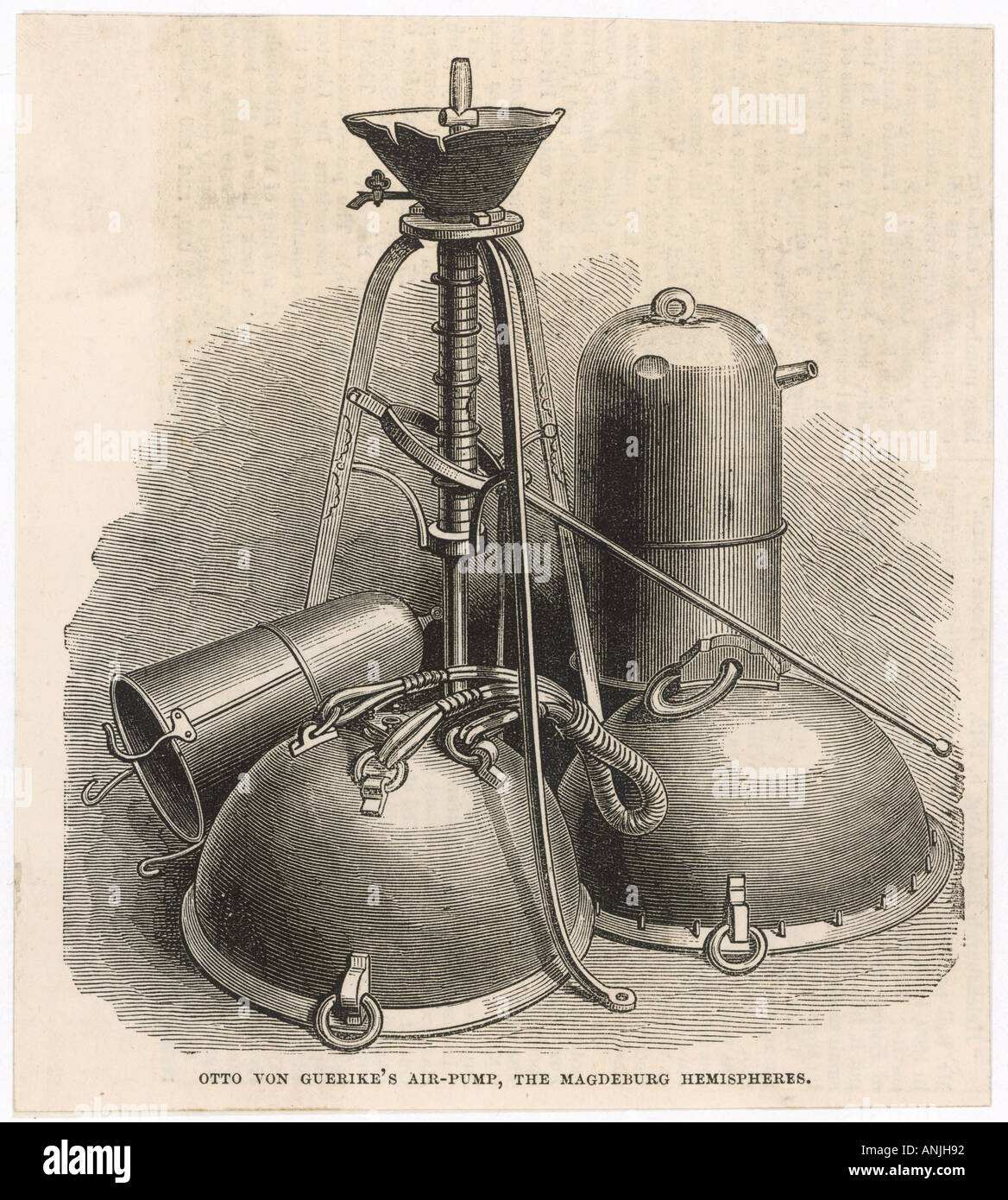 Wissenschaft-Guericke Stockfoto