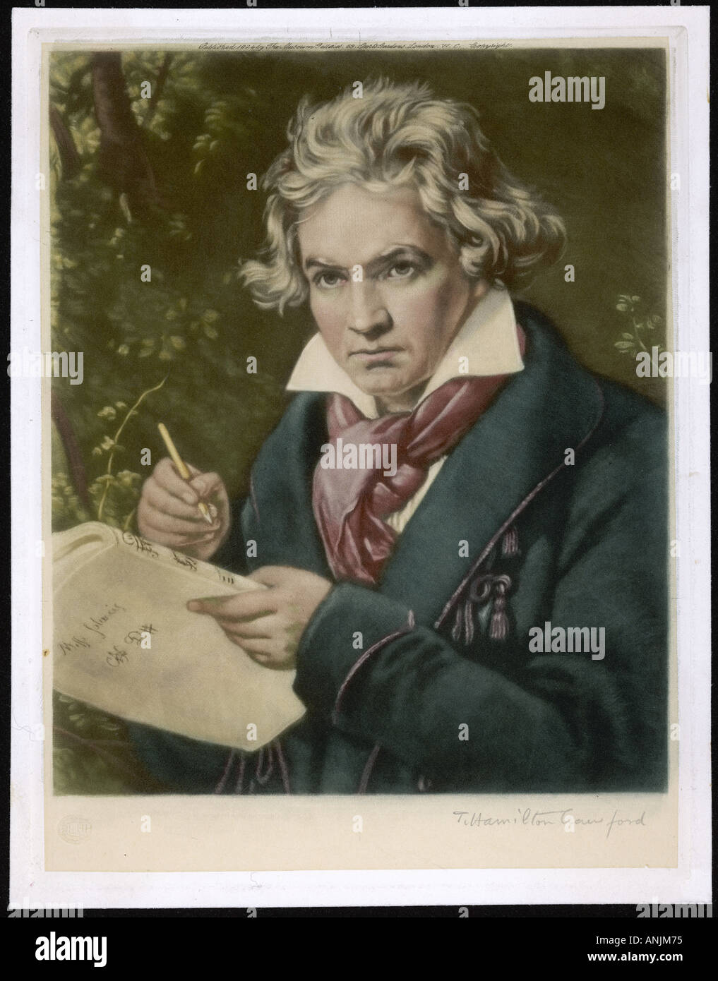 Beethoven-Jk-Stieler Stockfoto