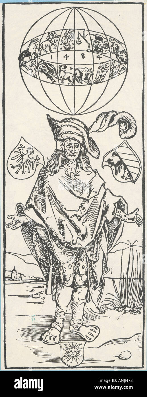 Medizinische Syphilis im Jahre 1495 Stockfoto