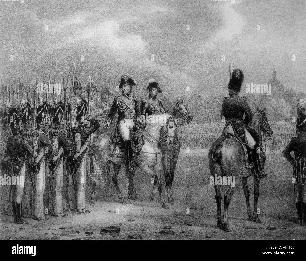 Charles X King von Frankreich Stockfoto