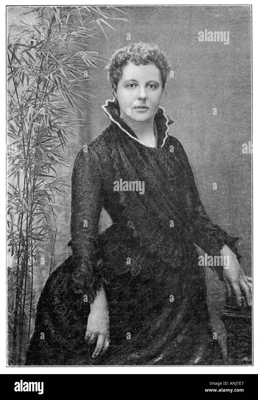 Annie Besant 1885 Stockfoto