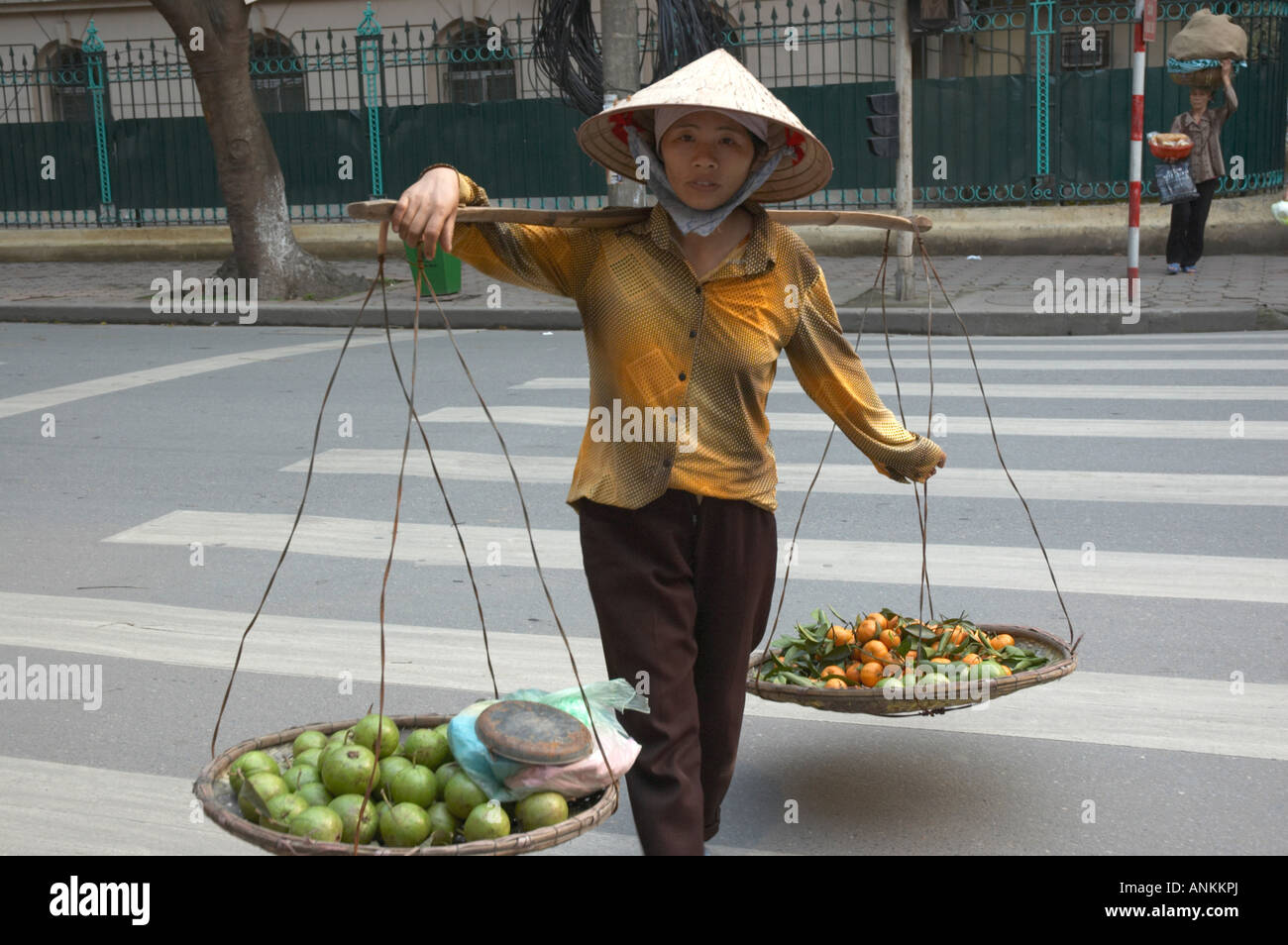 Straßenhändler, Hoi an, Vietnam Stockfoto