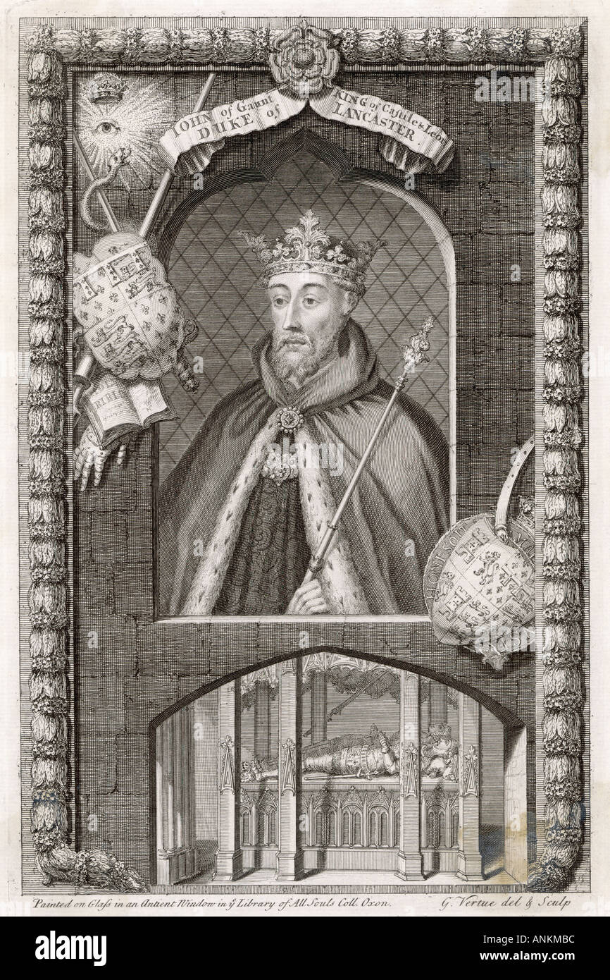John Of Gaunt Stockfoto