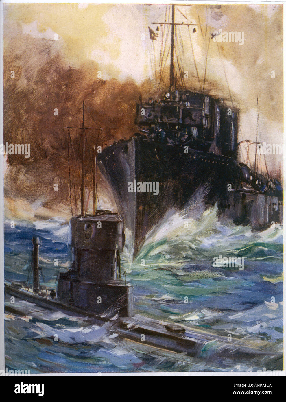 Zerstörer rammt u boot Fotos und Bildmaterial in hoher Auflösung Alamy