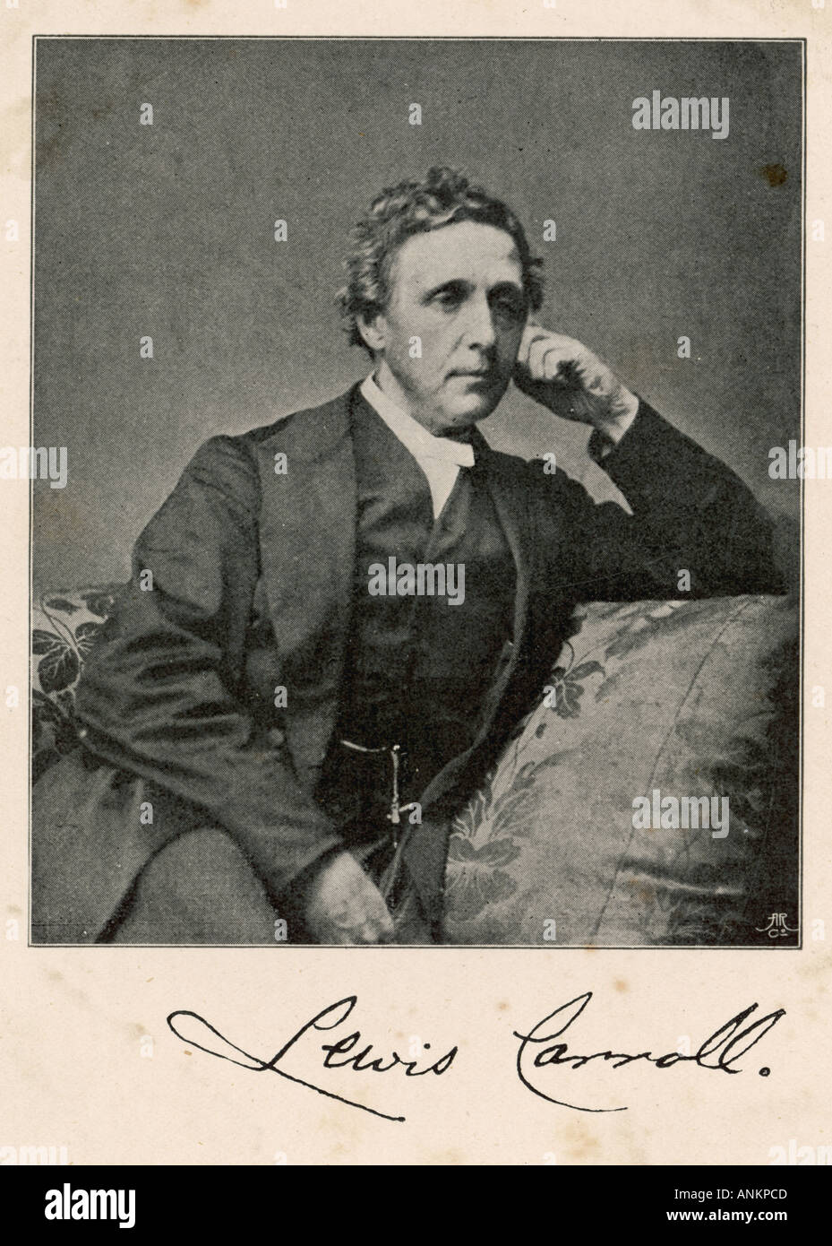 Lewis Carroll L L Fronten Stockfoto