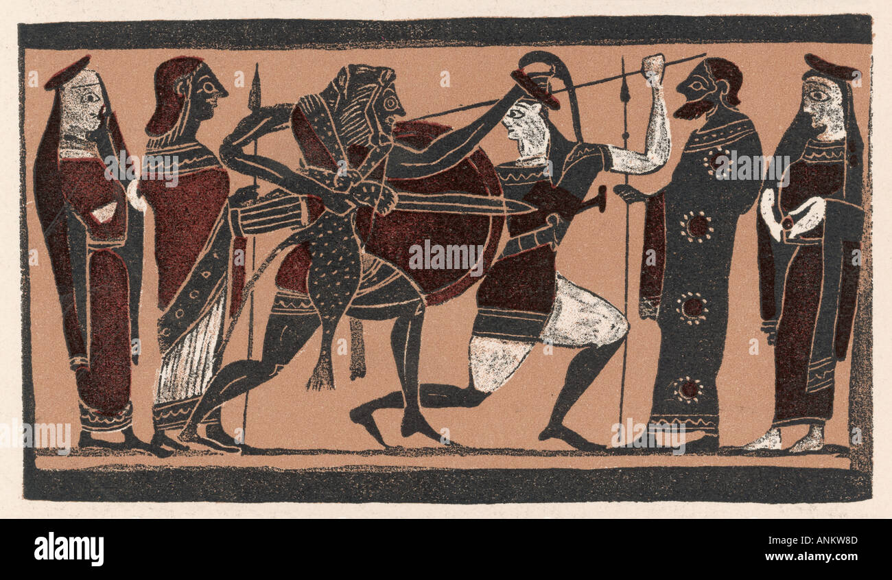 Kunst Griechenland Vase 2 Stockfoto