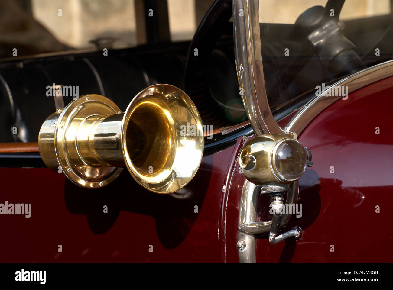 BHs Vintage Auto horn Stockfoto