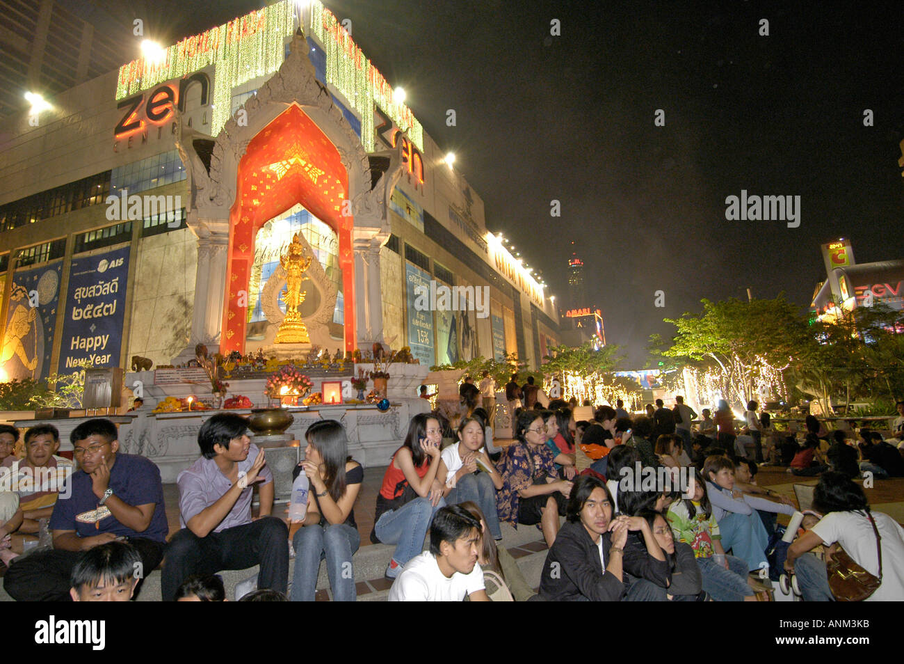 Silvester, Bangkok, Thailand Stockfotografie - Alamy