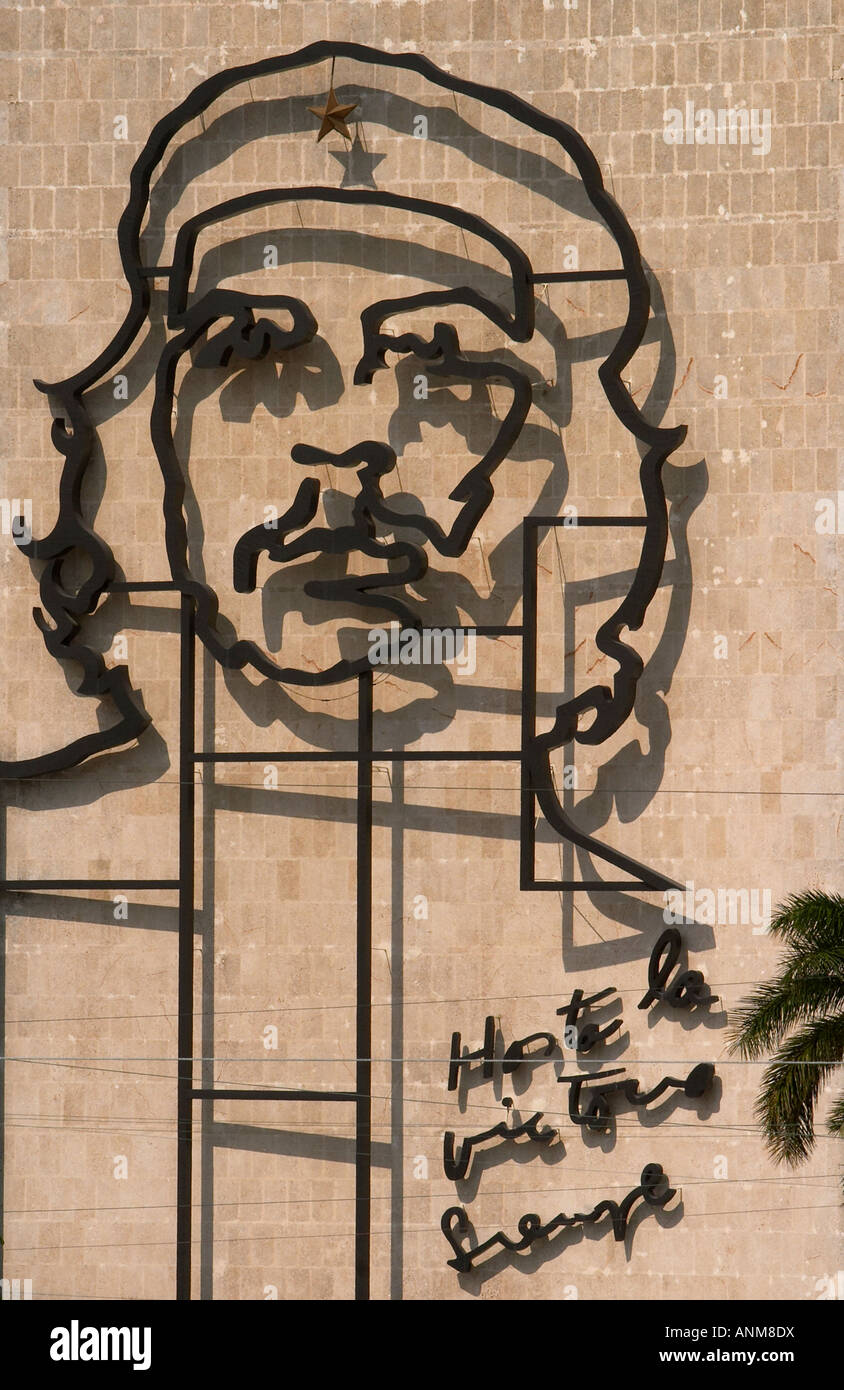 Che Guevara Skulptur Revolutionsplatz Havanna Kuba Stockfoto