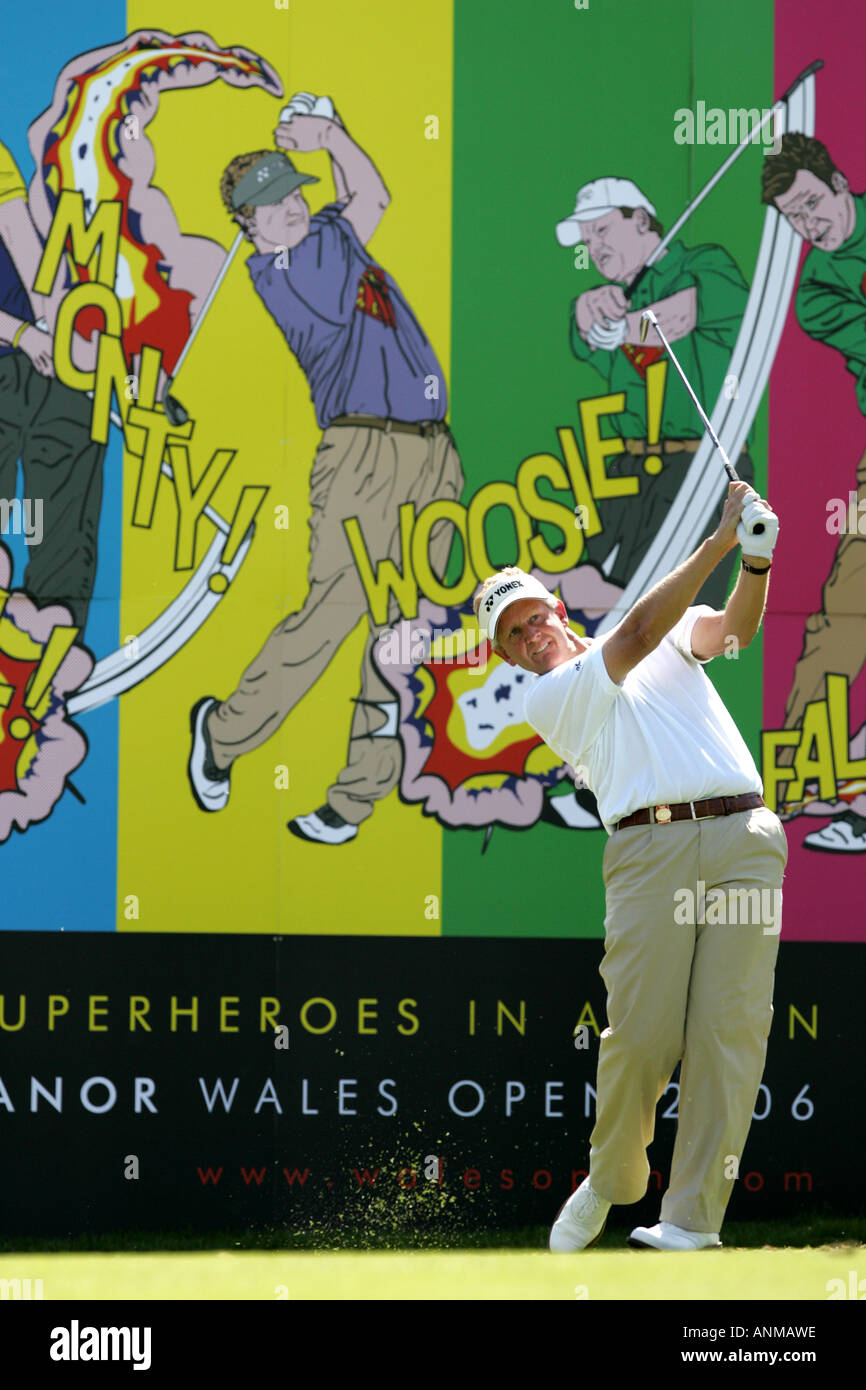 Colin Montgomerie Welsh Open Golf Championship 2006 Celtic Manor Resort Newport South East Wales Stockfoto