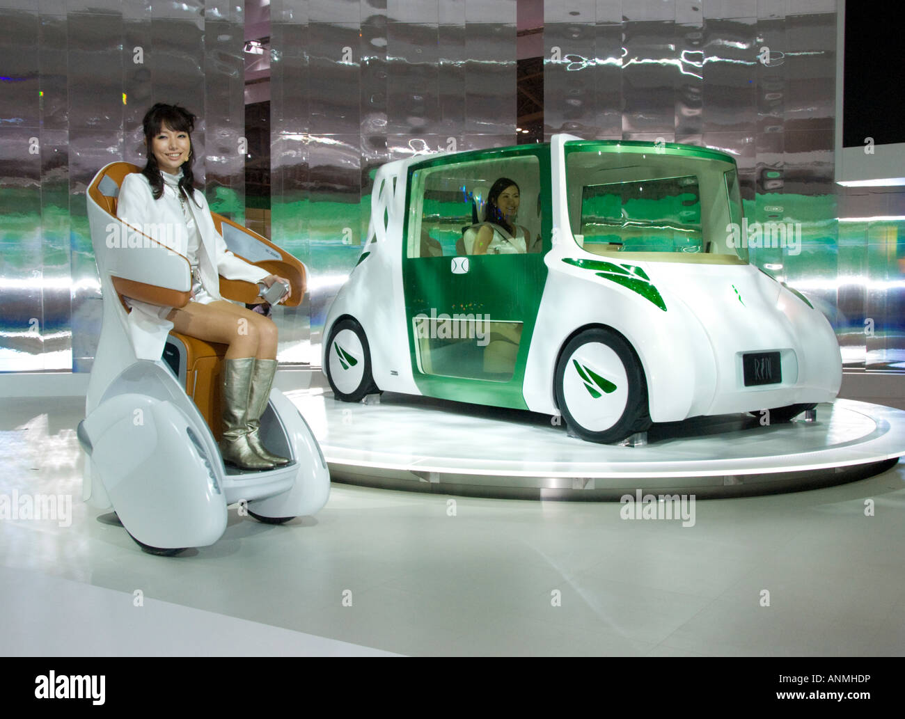 Toyota RiN und ich REAL Concept Prototypen auf der Tokyo Motor Show 2007 Stockfoto