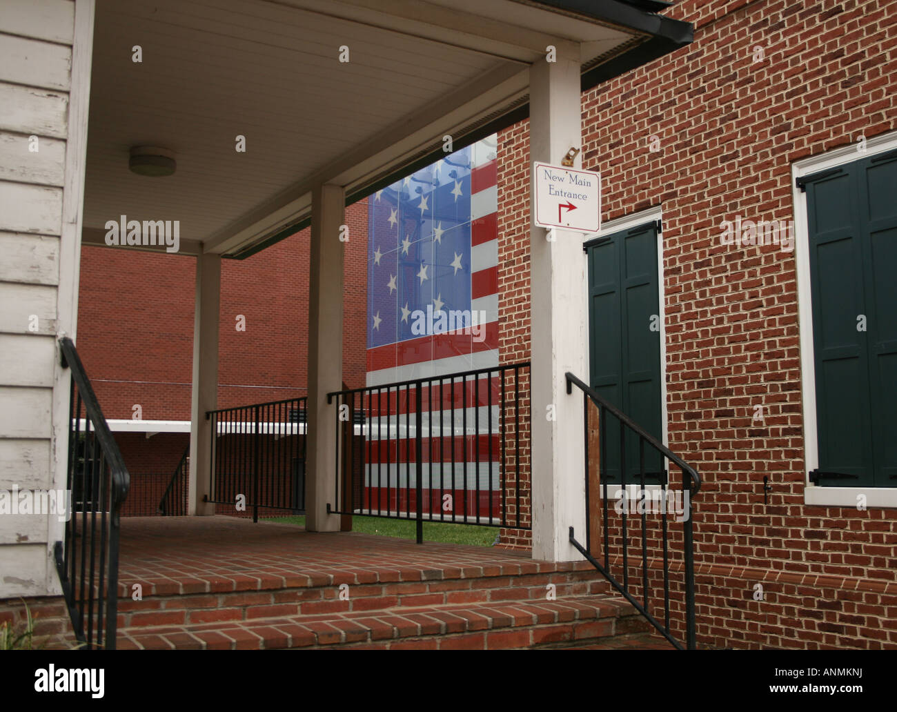 Die Flagge Haus und Star - Spangled Banner Museum Baltimore November 2007 Stockfoto