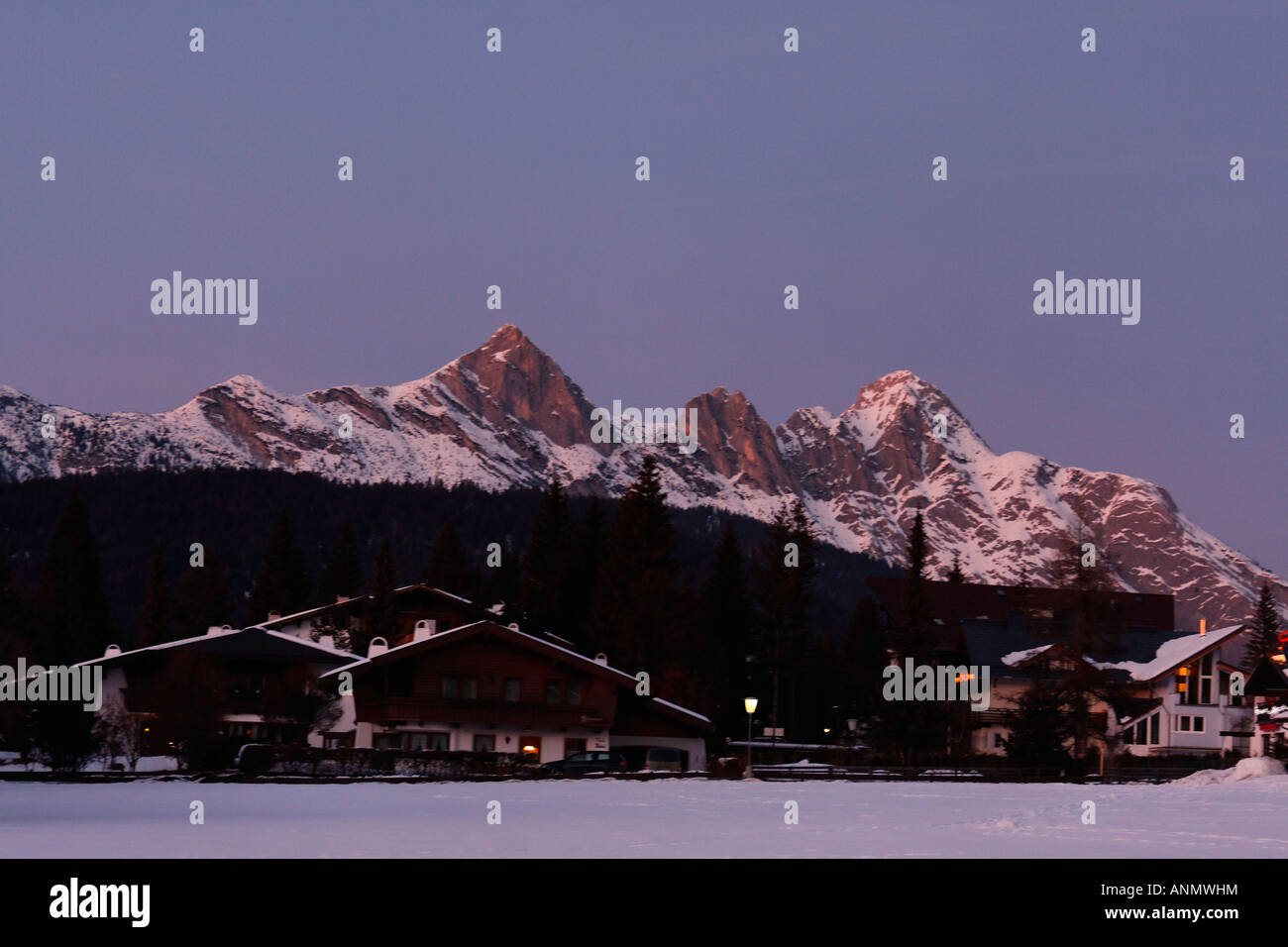 Seefeld-Innsbruck-Tirol-Österreich Stockfoto