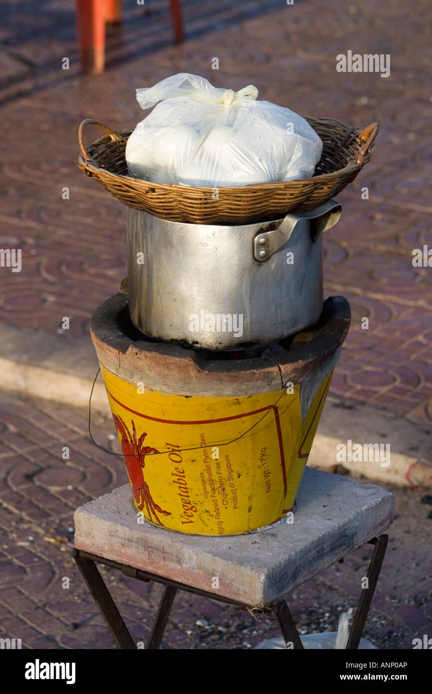 Ei Herd Battambang Kambodscha Stockfoto