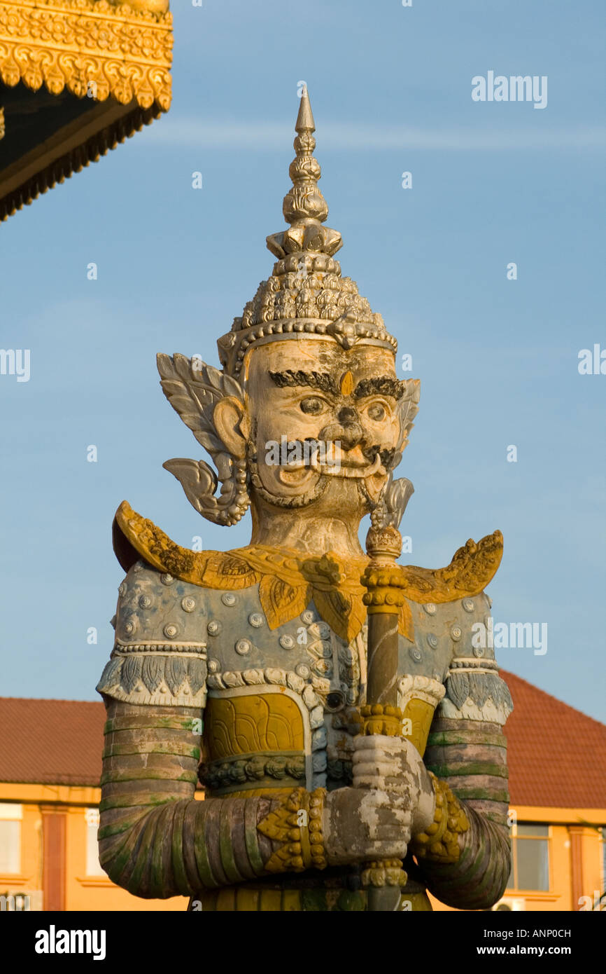 Wat Sangker Battambang Kambodscha Stockfoto