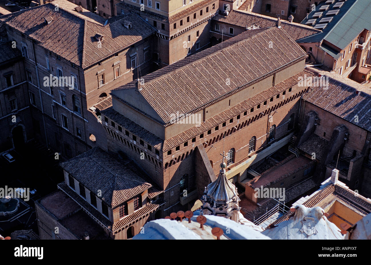 Sixtinische Kapelle Italien Rom Vatikanstadt Stockfoto