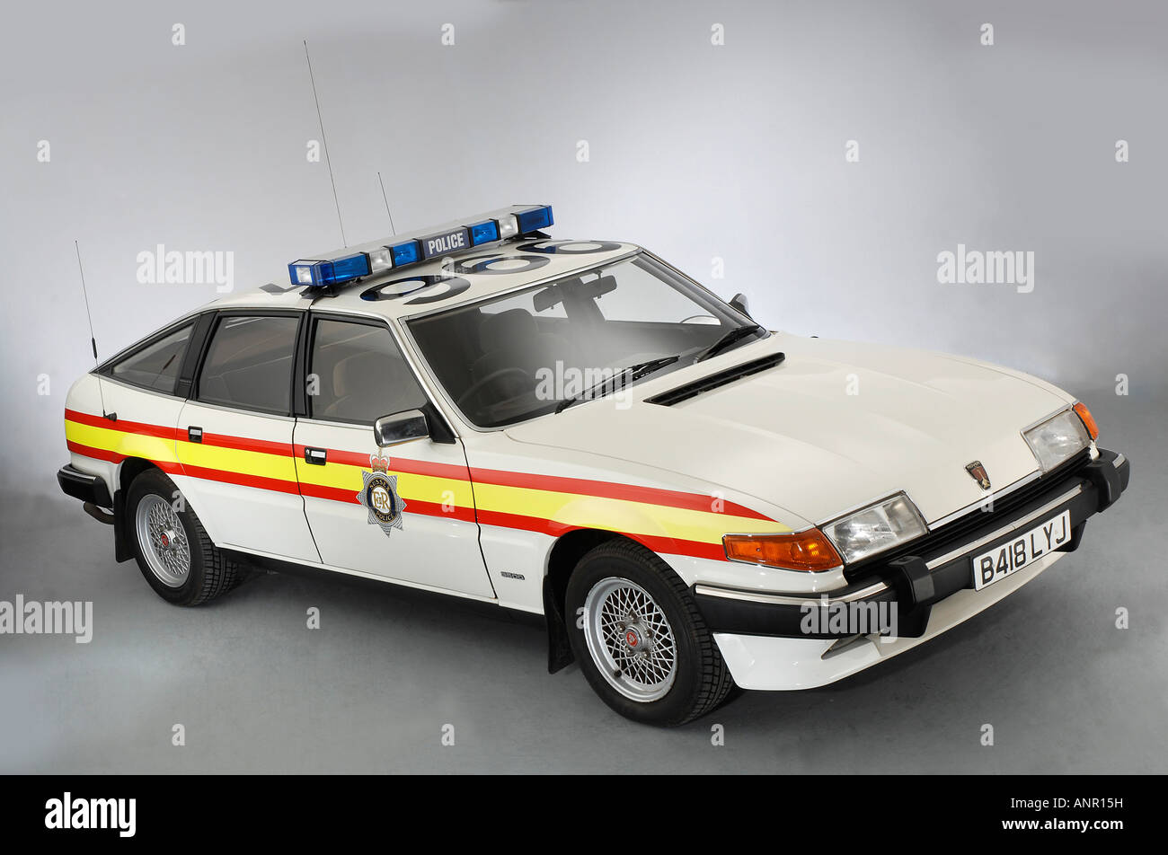 1984 Rover SD1 Polizeiauto Stockfoto