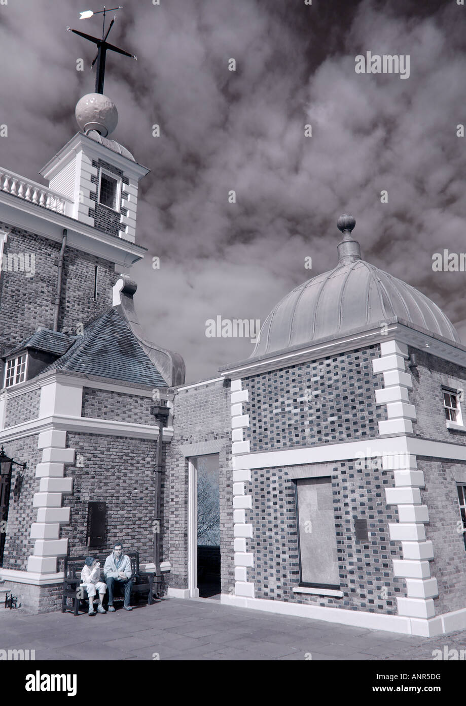 Observatorium in Greenwich Stockfoto