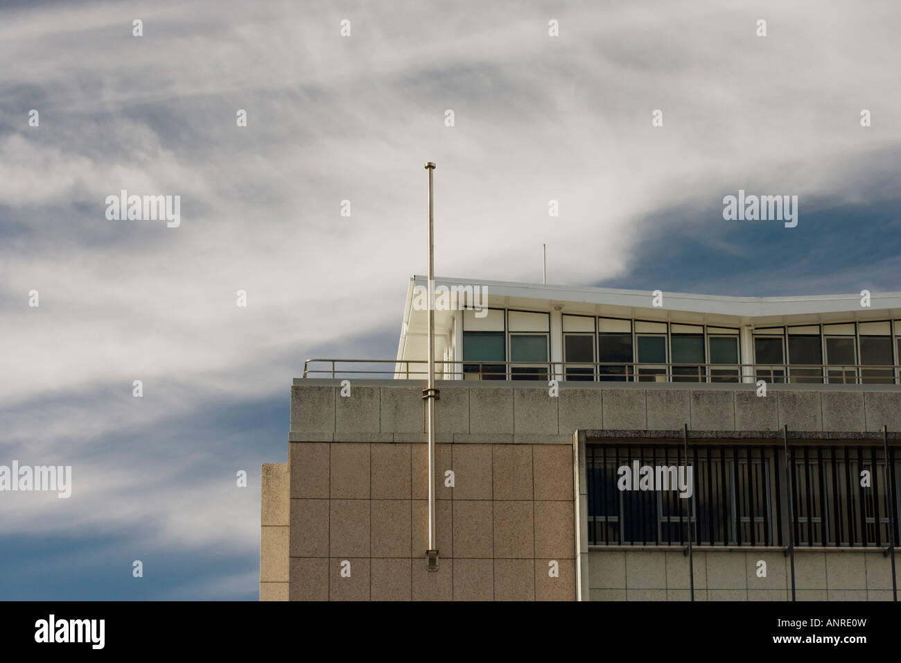 Hochhaus moderner Architektur Palmerston North New Zealand Stockfoto