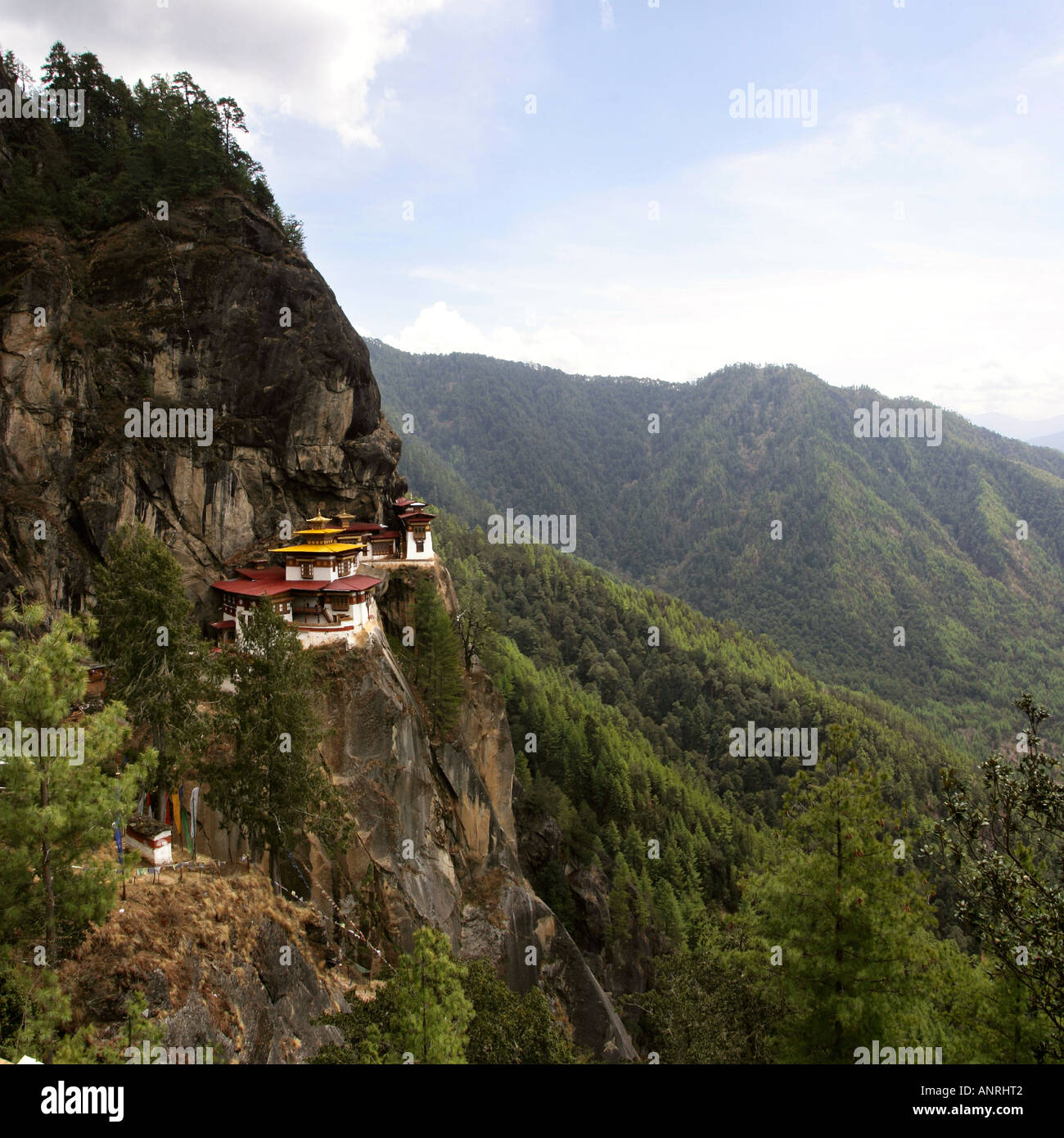 Bhutan Taktsang Tiger s Nest Kloster Stockfoto