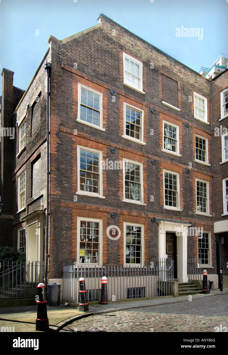 Dr. Johnson House Museum London EG4 Stockfoto