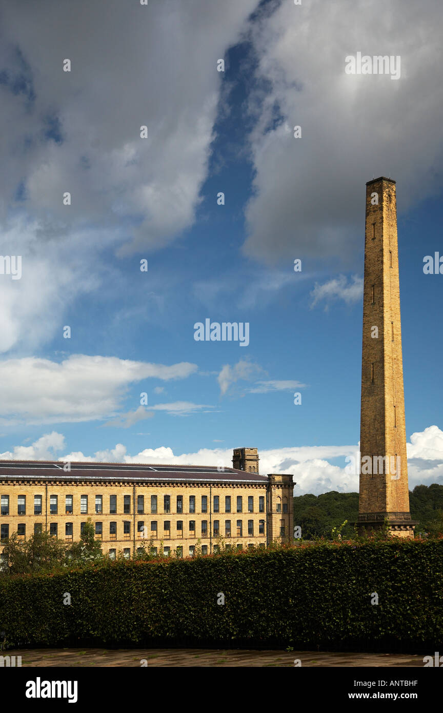 Die Salzmühle Saltaire Shipley Bradford West Yorkshire Stockfoto