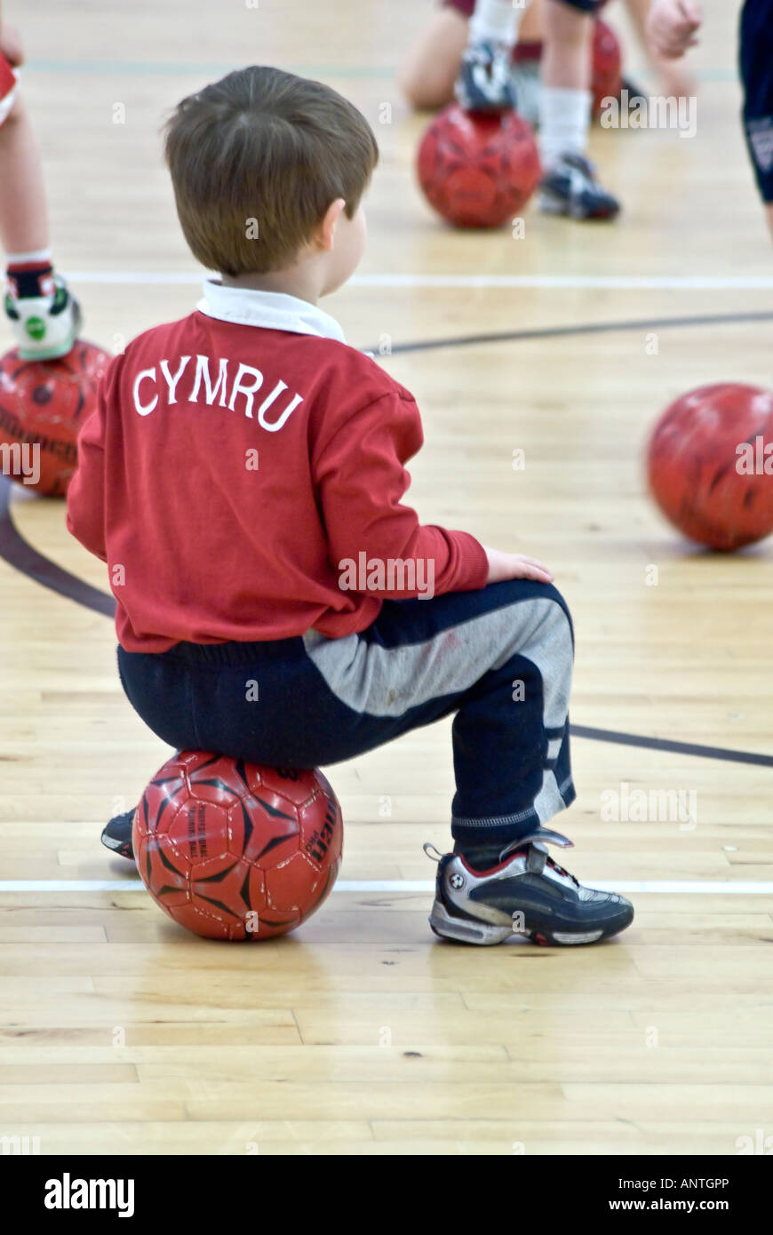 Junior Football [Trainings] Stockfoto