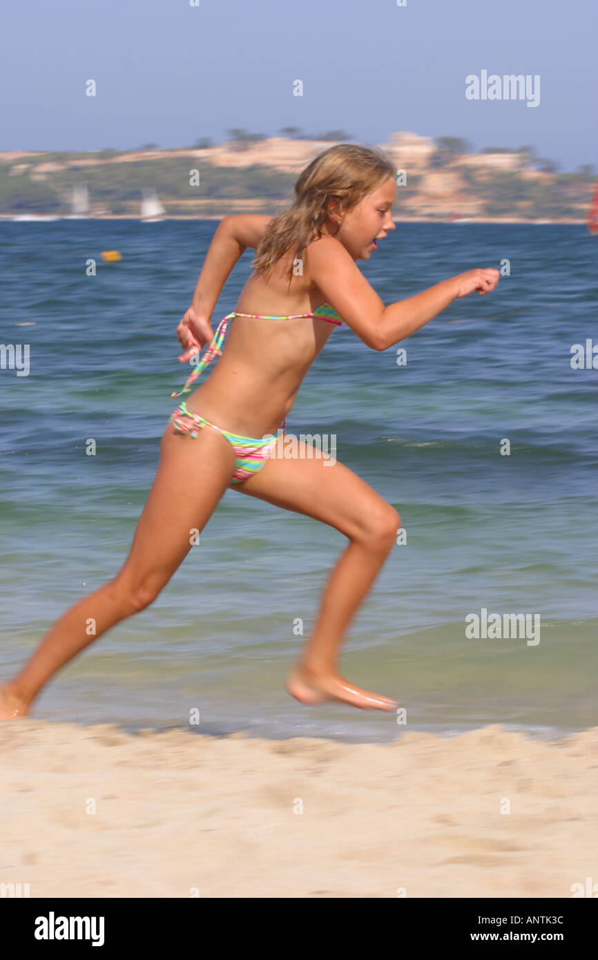 Teen Am Strand Teen Am Strand