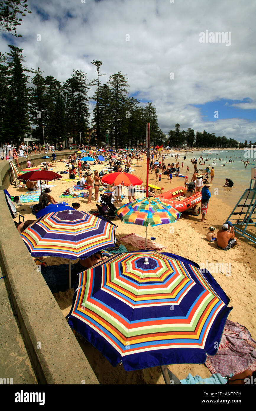 South Steyne Manly Beach, Australien Stockfoto