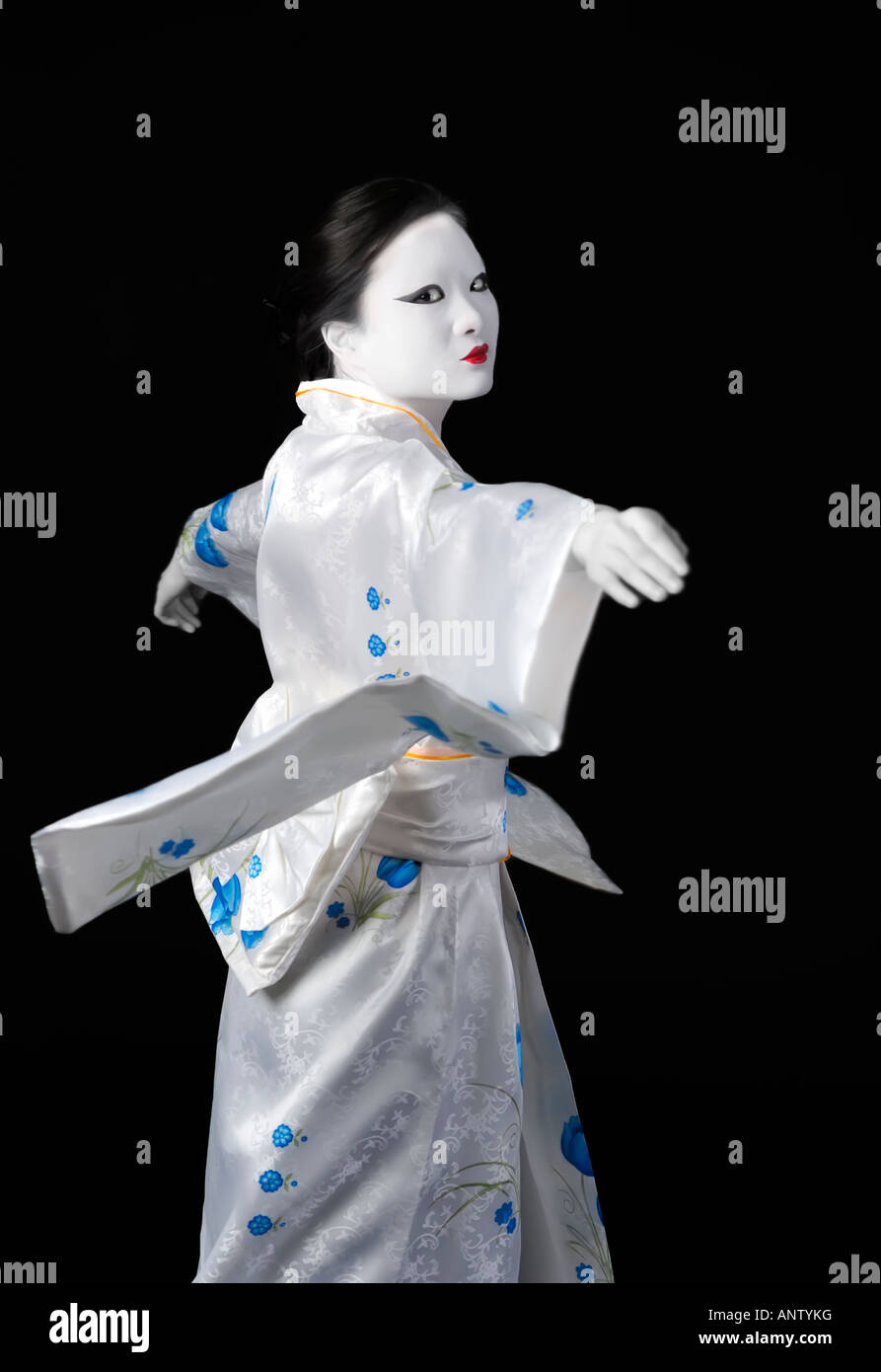 Geisha Stockfoto
