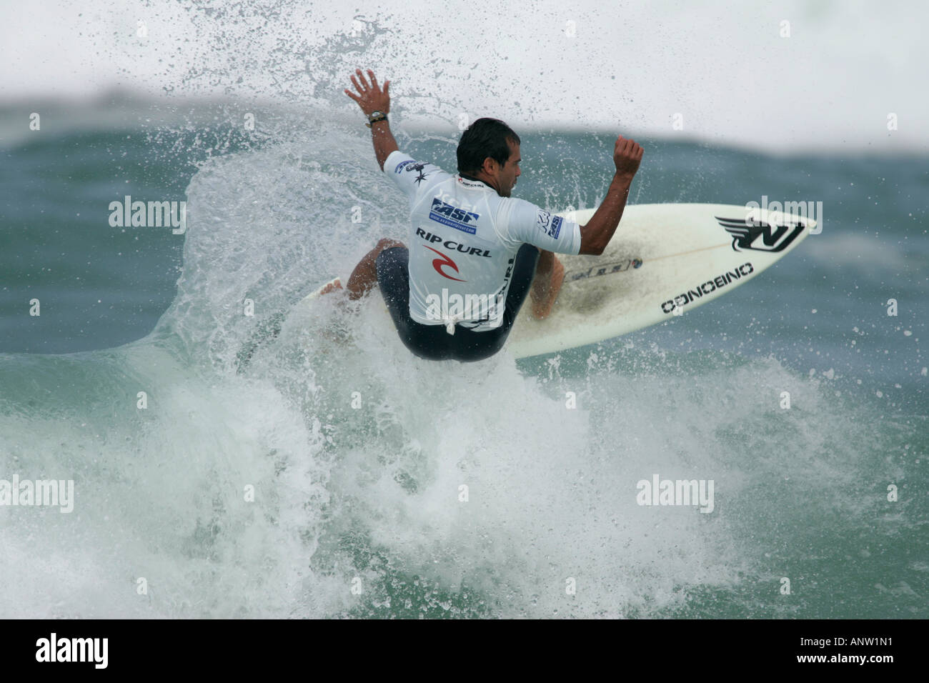 RIP CURL PRO IN HOSSEGOR, FRANKREICH Stockfoto