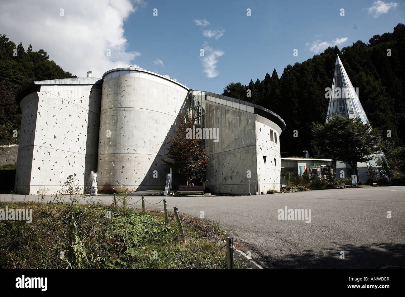Eine japanische Kunst-Galerie Stockfoto