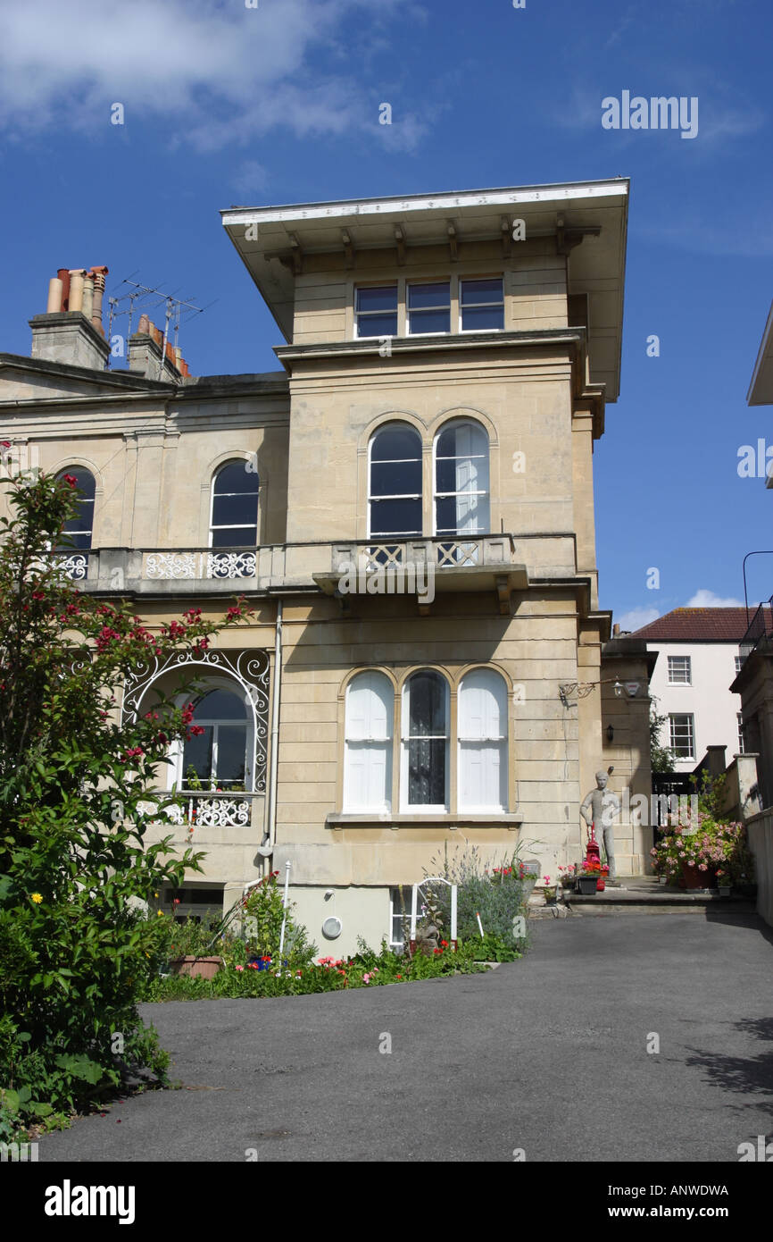 Clifton Bristol Großimmobilie in Pembroke Road gehobenen Vorort nur zur redaktionellen Nutzung Stockfoto