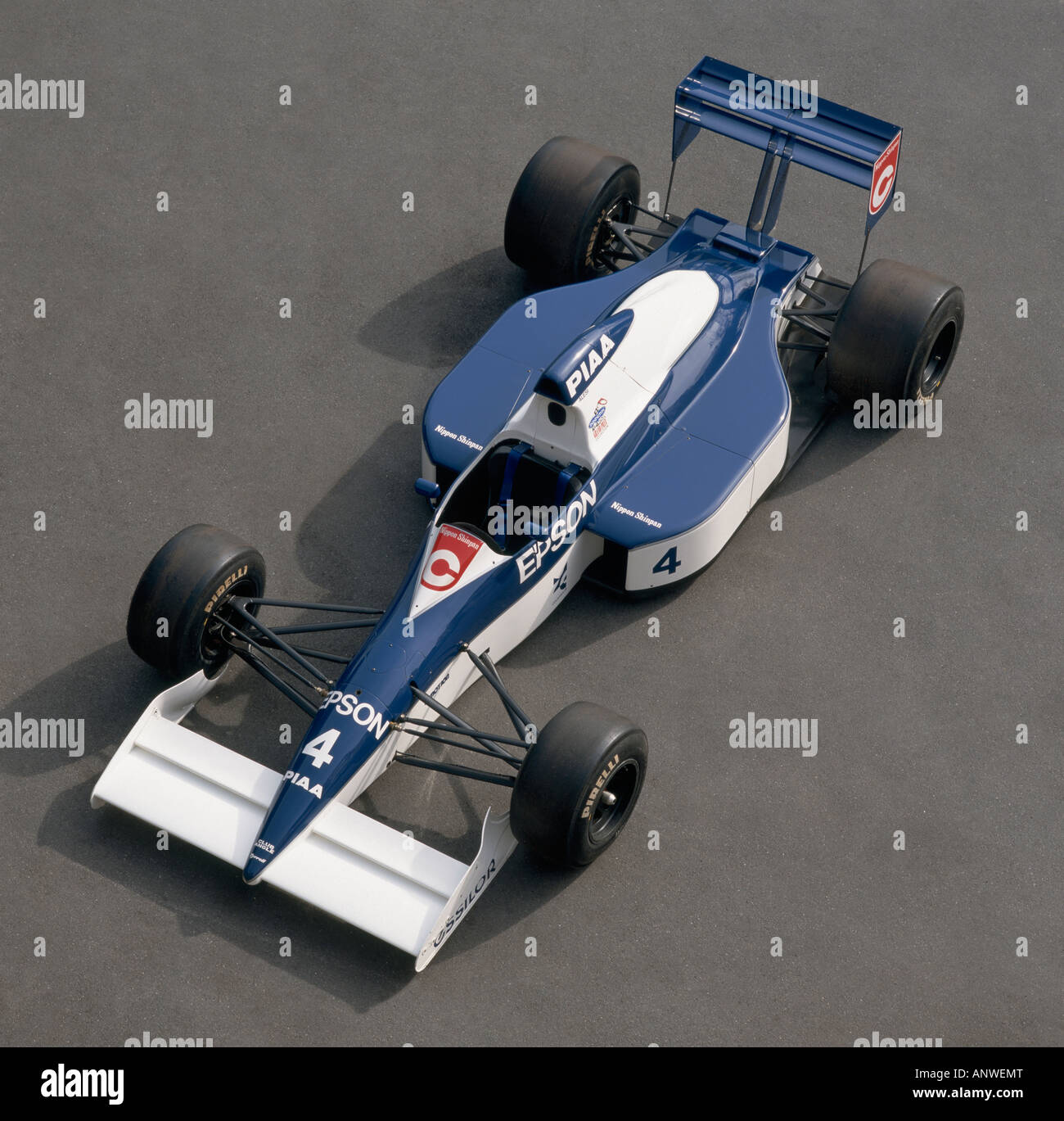 1989 Tyrrell Cosworth 019 3,5 Liter F1 einsitziger Rennwagen. Stockfoto