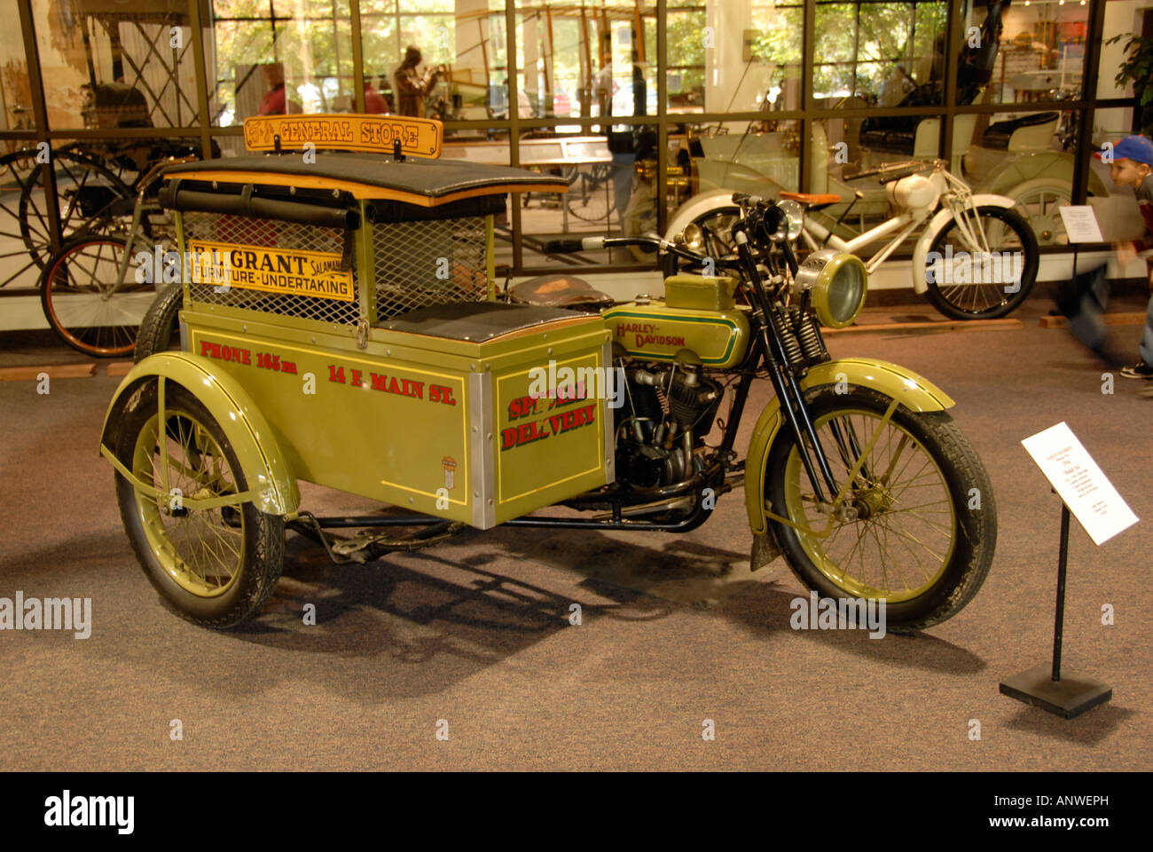 Glenn H. Curtiss Museum, Hammondsport, New York USA Stockfoto