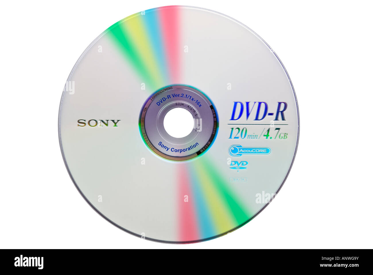 DVD, Digital Video Disc Stockfoto