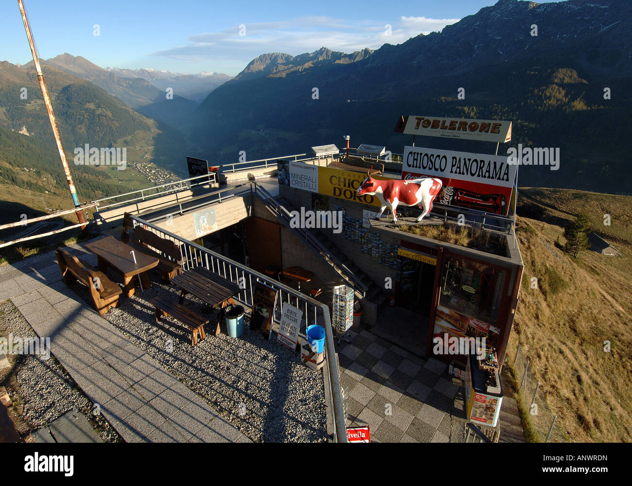 Das Bahnneubaustrecke Stockfoto