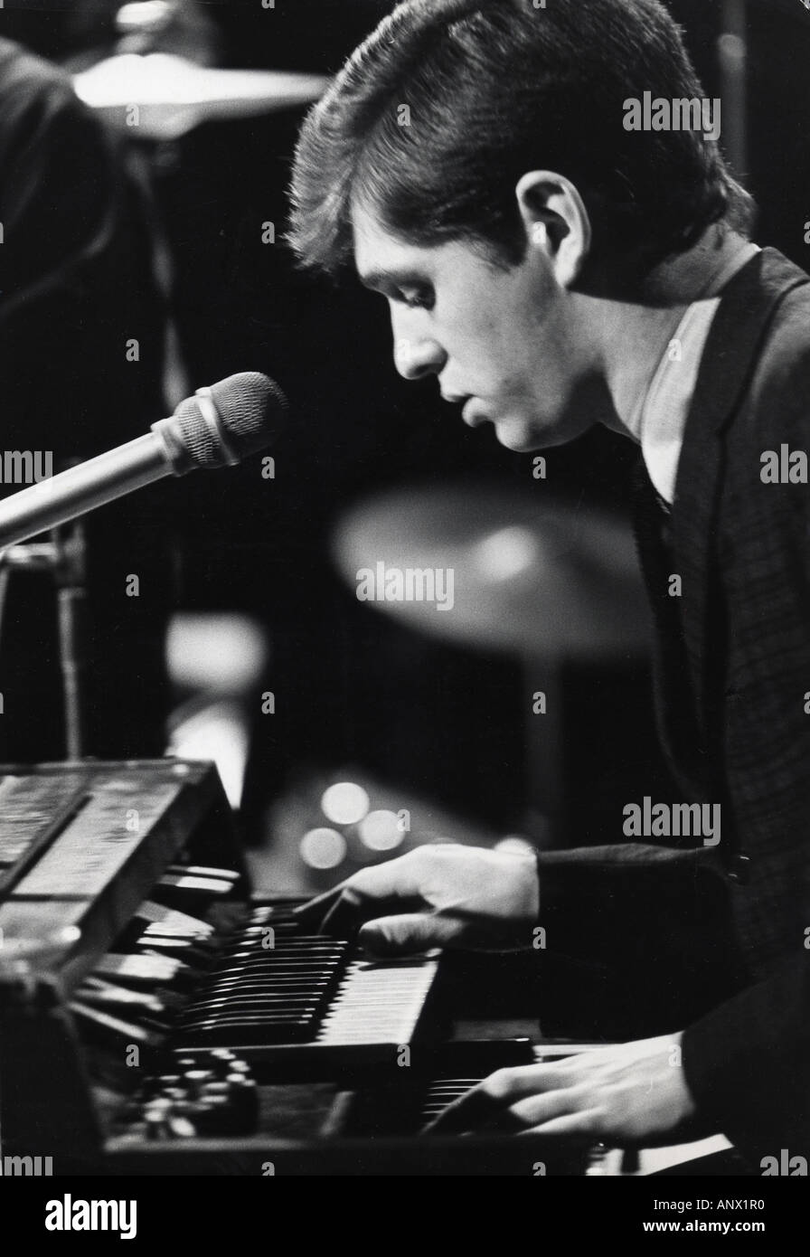 GEORGIE FAME UK Musiker im Februar 1964 Stockfoto