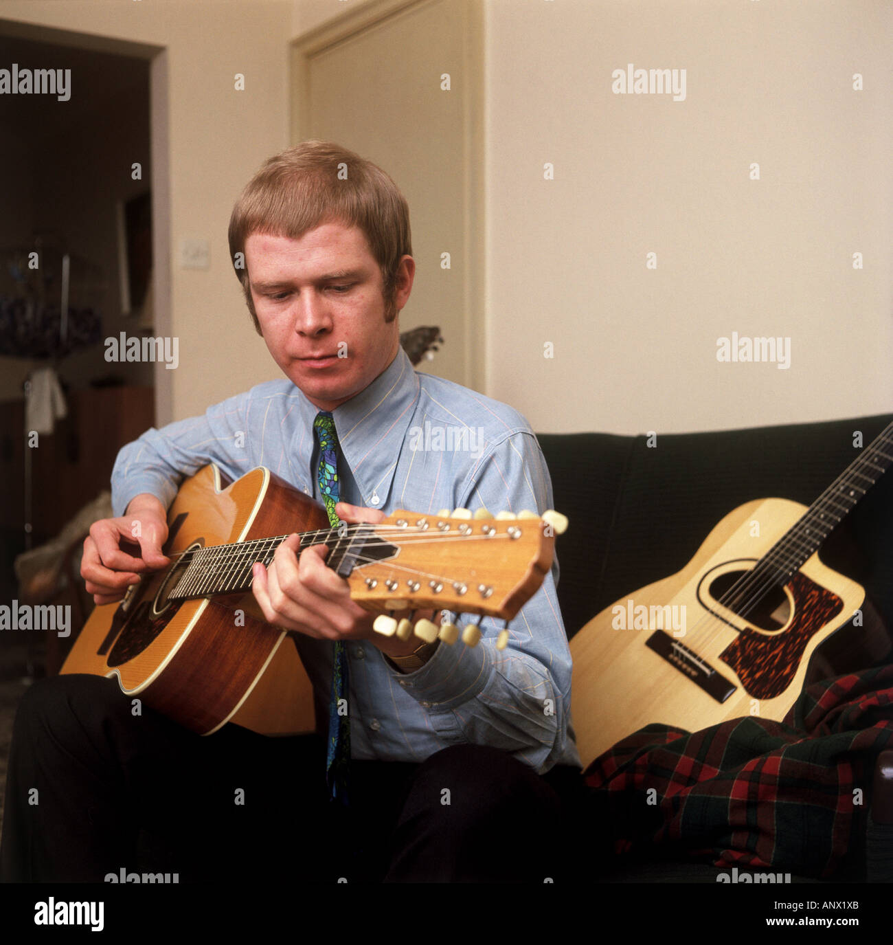 LONG JOHN BALDRY UK Rock and Blues Sänger über 1966 Foto: Tony Gale Stockfoto