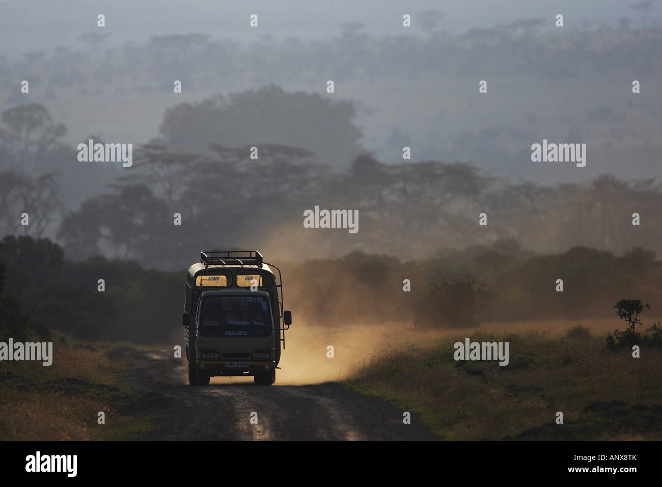 Zeug-Bus, Kenia, Sweetwaters Game Reserve, Nanyuki Stockfoto