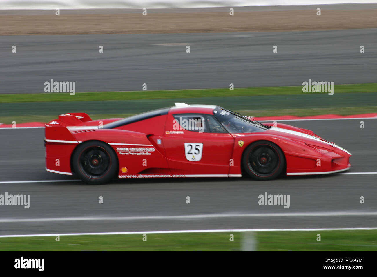 Ferrari FXX Track Tag Auto Stockfoto