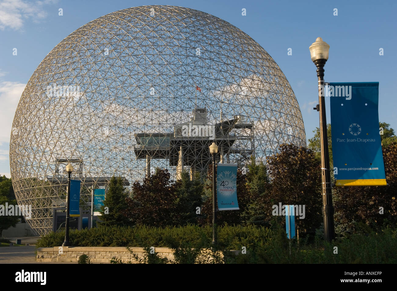 Die Biosphäre Kuppel Montreal Quebec Kanada Stockfoto