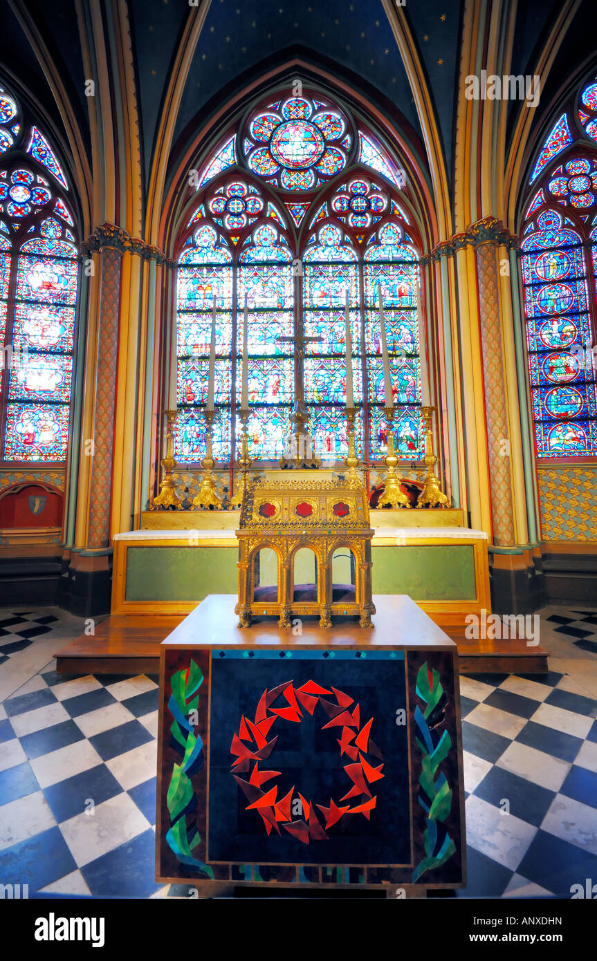 Der Kirche Notre-Dame Paris Reisen Europa religion Stockfoto