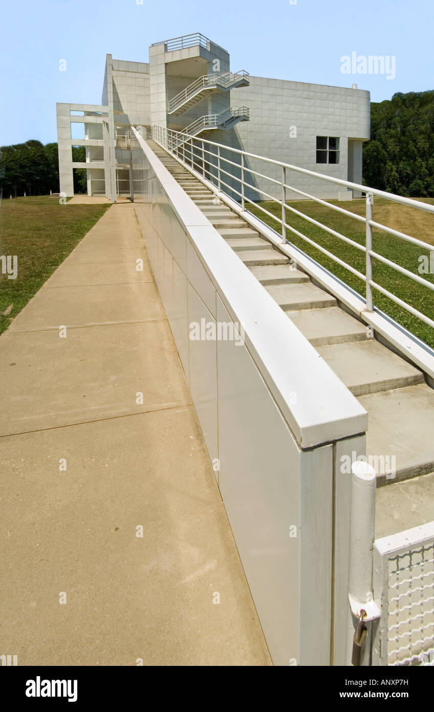 Atheneum Visitor Center, New Harmony, Indiana Stockfoto