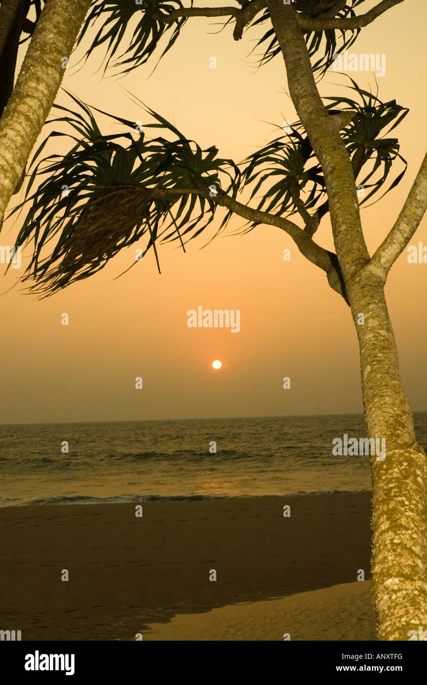 Sunset Beach Stockfoto