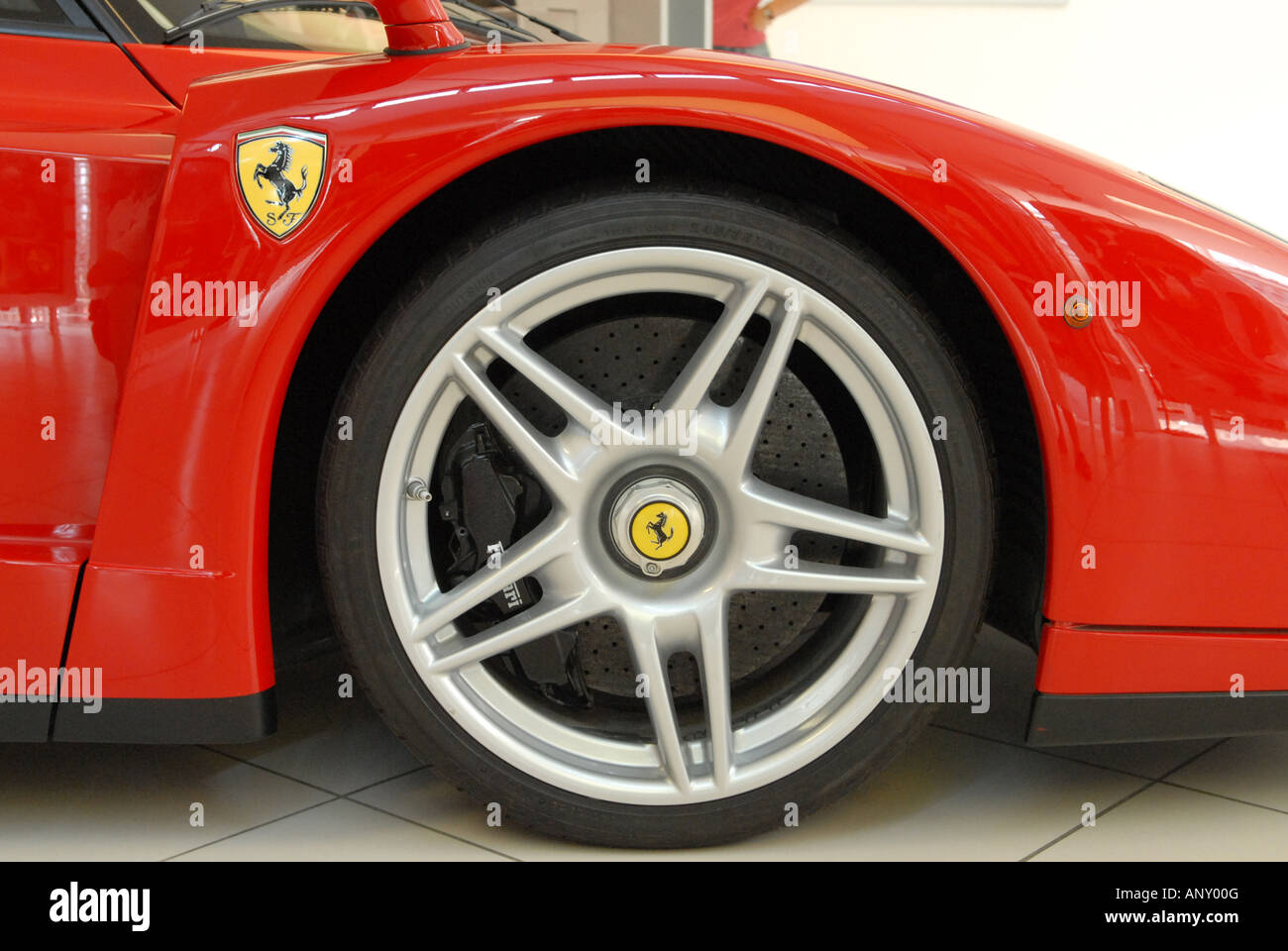 Ferrari Enzo Rad Maranello Italien 22 07 2006 Stockfotografie - Alamy