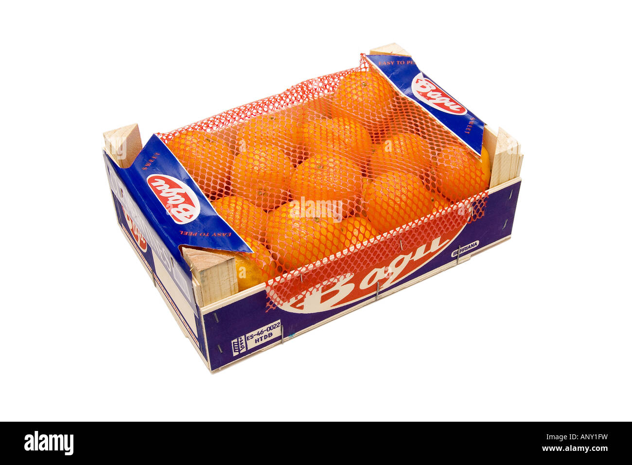 Clemetine Orangen Stockfoto