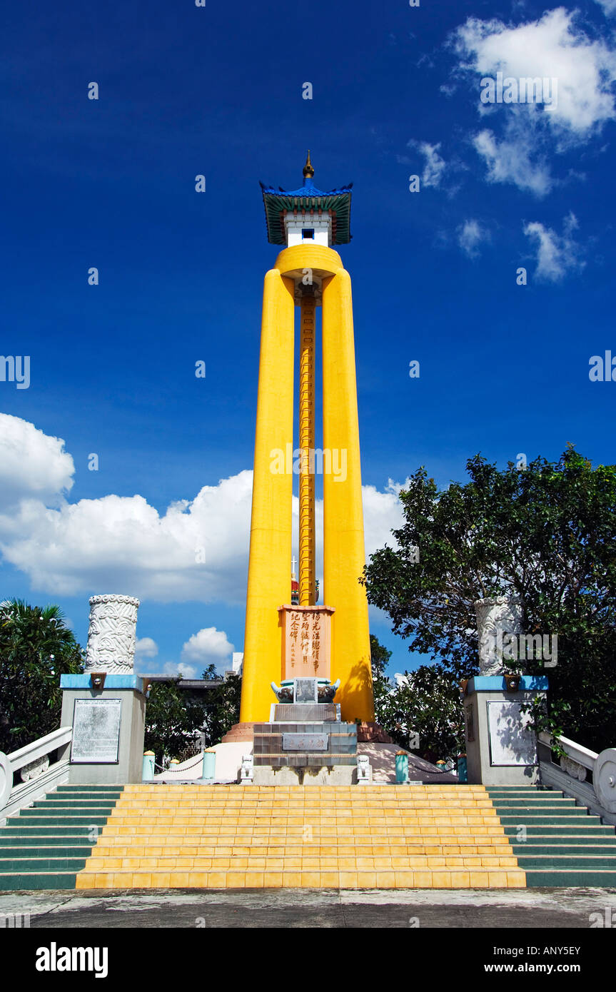 Philippinen, Luzon, Manila. Chinesischer Friedhof und Mausoleum. Stockfoto