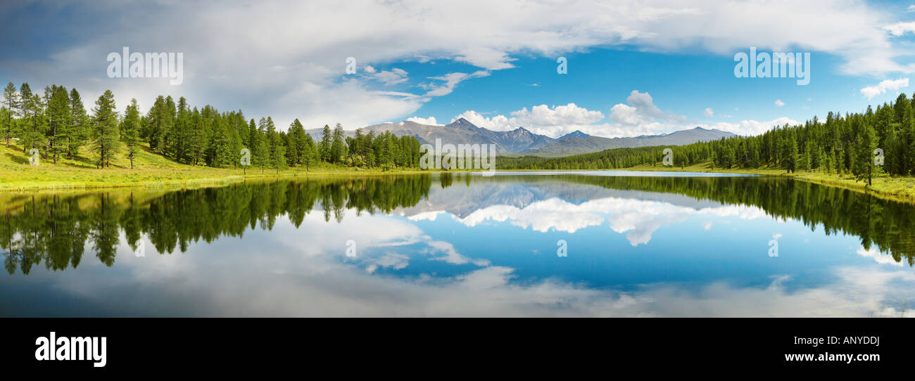 Bergsee Stockfoto